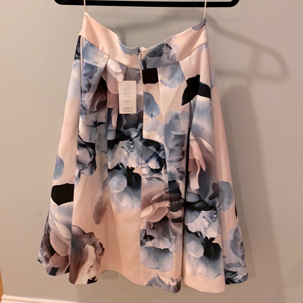 Formal floral skirt light pink